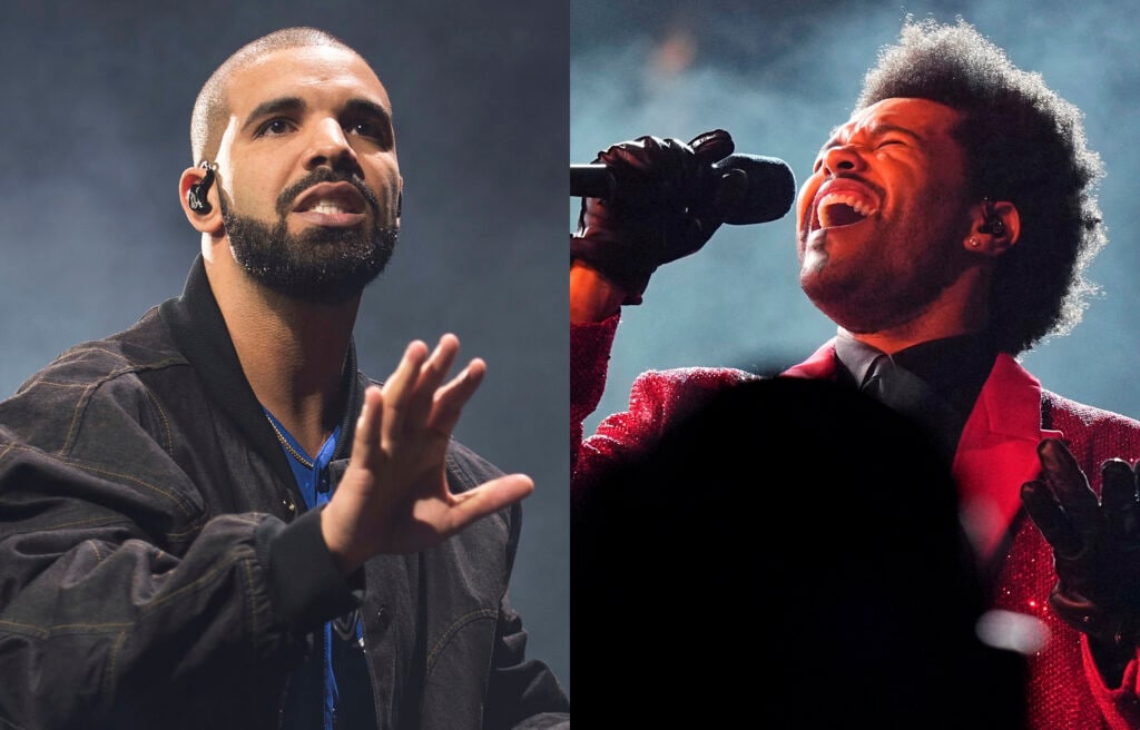 Drake, The Weeknd poised for big night at Billboard Awards