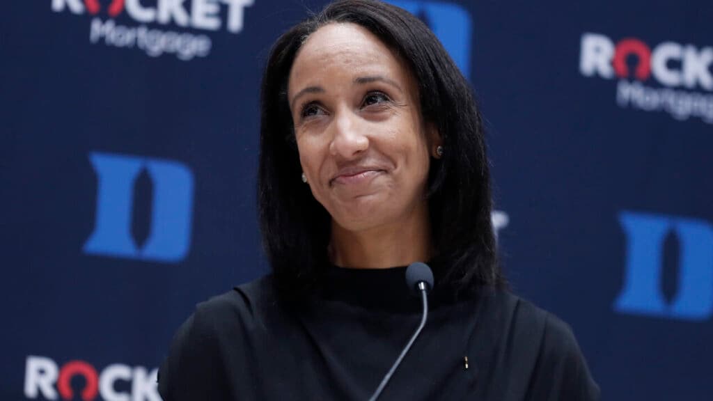 Duke’s King embraces being role model as Black woman AD