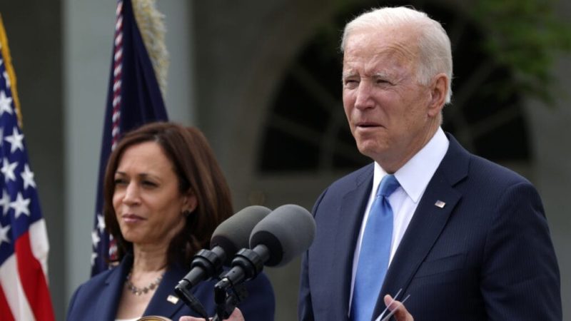 Biden and Harris make first maskless appearance: ‘Better days are ahead’