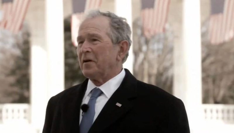 George Bush speaks on Derek Chauvin verdict and police reform