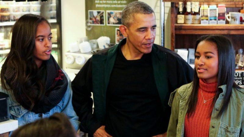 Obama jokes Malia and Sasha have ‘PTSD’ after Secret Service crashed dates