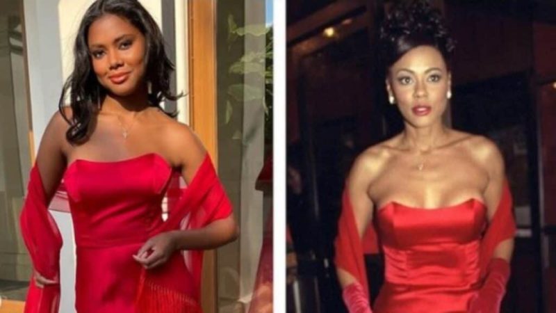 Lela Rochon’s daughter goes to prom in mom’s ‘Waiting to Exhale’ dress