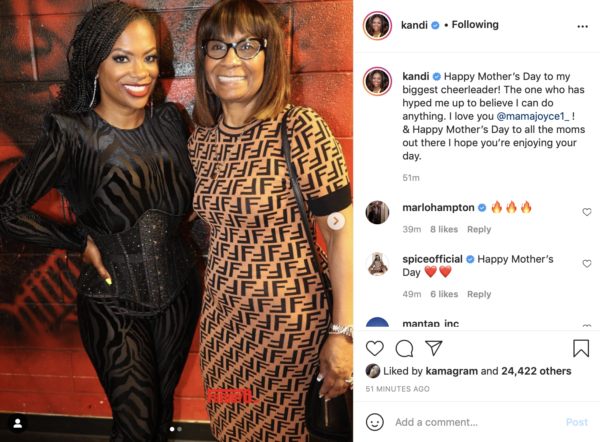 ‘Mama Was Finna Tell It All’: Fans Get a Kick Out of Kandi Burruss’ Mom Mama Joyce’s Reaction to ‘Verzuz’ Battle Between Xscape and SWV