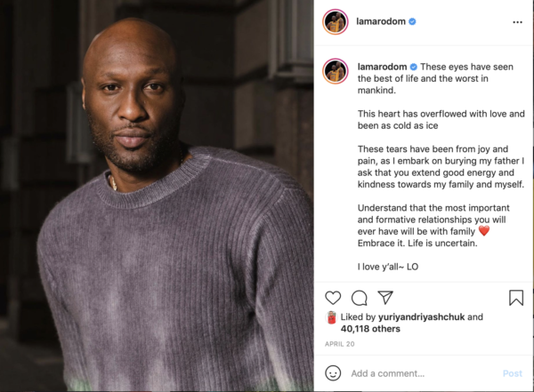 ‘I Don’t Even Think I Sat Down and Cried About It’: Lamar Odom Opens Up About the Loss of His Infant Son 15 Years Ago While Playing with the Los Angeles Lakers