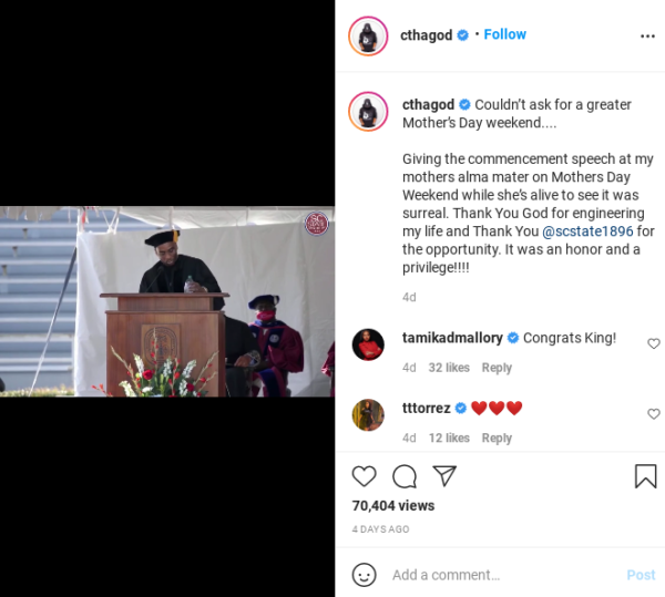 ‘Free Those Still In Bondage’: Charlamagne Tha God Encourages Graduates to Help the Black Community with Commencement Speech at South Carolina State University