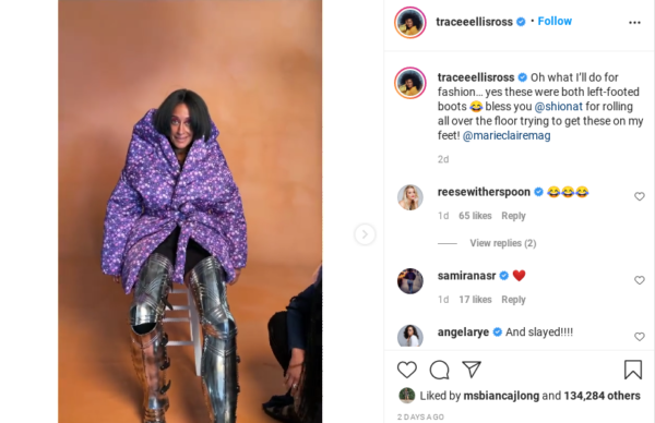 ‘Somebody’s Going to Hell for This’: Tracee Ellis Ross’ Fashion Struggles Leave Fans In Tears