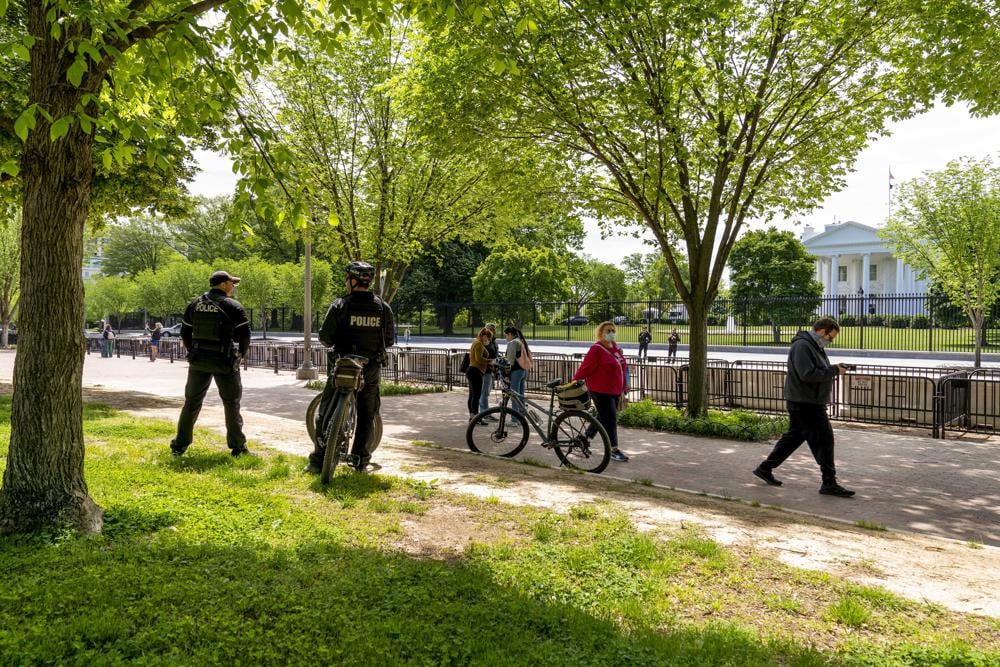 Lafayette Square near the White House reopens to public