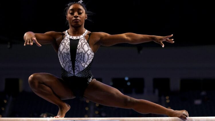 Simone Biles’ boyfriend shares sweet tribute to gymnast following record win