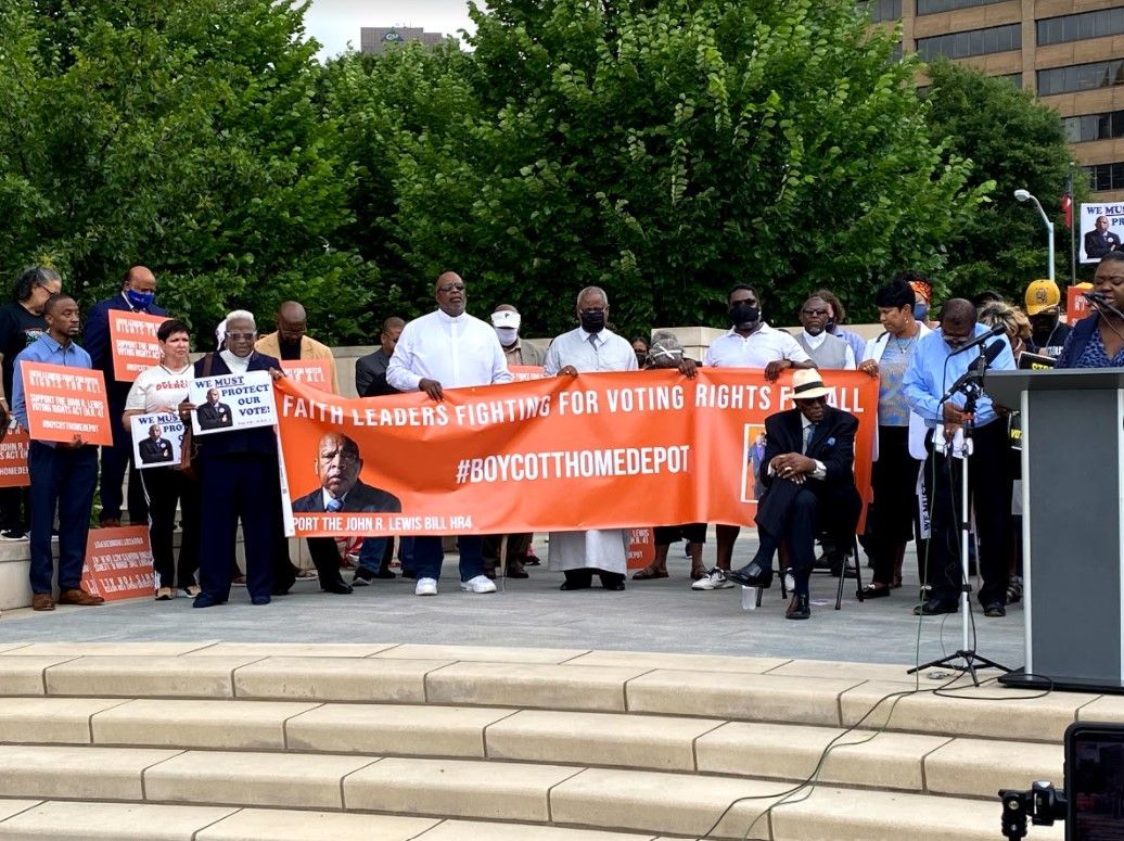 ‘We Ain’t Going Back’: Georgia Faith Leaders Demand Action On Voting Rights