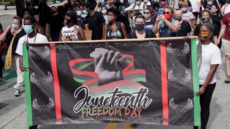 Juneteenth may be a federal holiday but some states are slow to follow suit