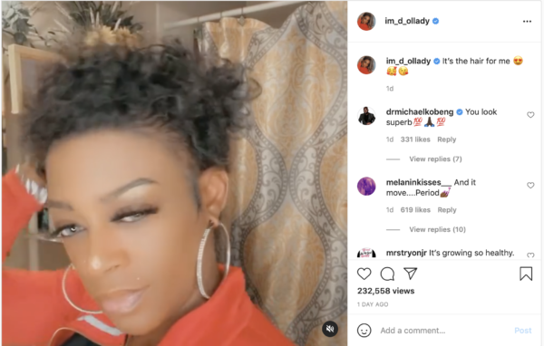 ‘It Does Move’: Tessica Brown Leaves Social Media Users Astonished With New Hair Growth Video Following Her Gorilla Glue Incident
