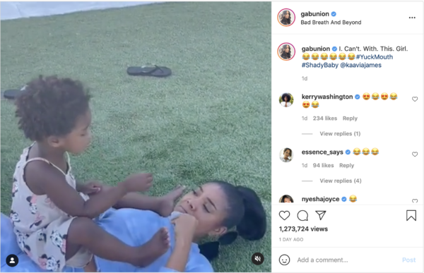 ‘It Be Yo Own Kids’: Fans Get a Kick Out of Gabrielle Union’s Daughter Kaavia James Saying Her Breath Stinks