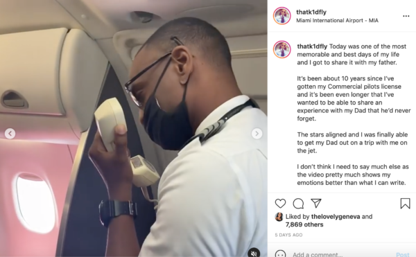 ‘What an Underwhelming Crowd’: Pilot Gets Emotional Praising His Dad Flying with Him for the First Time, Folks Bash Flyers’ Blasé Reaction