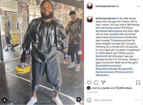 ‘Somebody Get a Mop’: Anthony Anderson Shocks Fans with Results of Working Out, Weight-Loss Progress