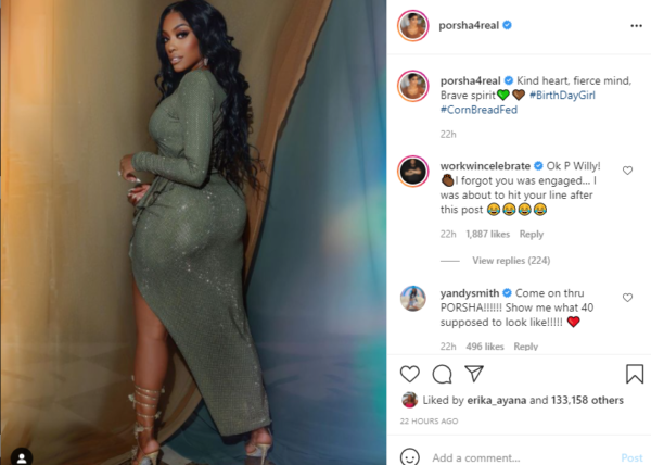 Porsha Williams’ Fiancé Simon Guobadia Seemingly Hits Back at the ‘RHOA’ Star’s Ex Dennis McKinley After He Leaves a Flirty Comment Under Her Photo