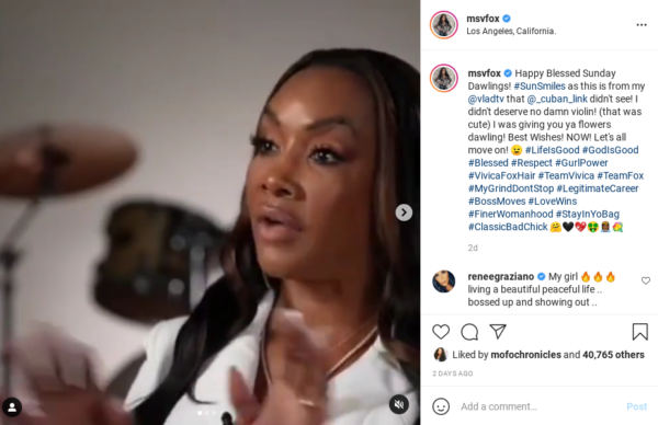 ‘50 Made Her Apologize’: Cuban Link Apologizes to Vivica A. Fox After Viewing Additional Footage of the Actress Praising Her Following 50 Cent Interview