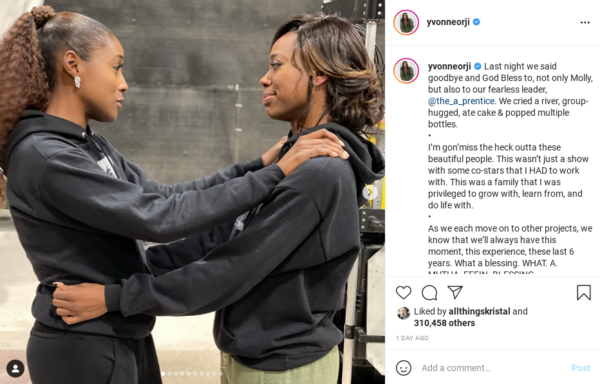 Issa Rae and Yvonne Orji Shed Tears as They Say Their Final Goodbyes on Set of ‘Insecure’