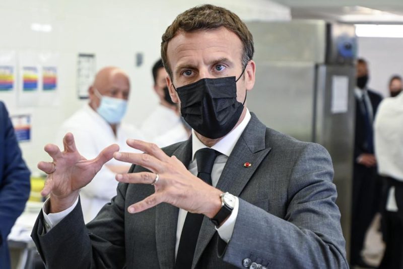 French President Macron slapped during visit to small town in viral video