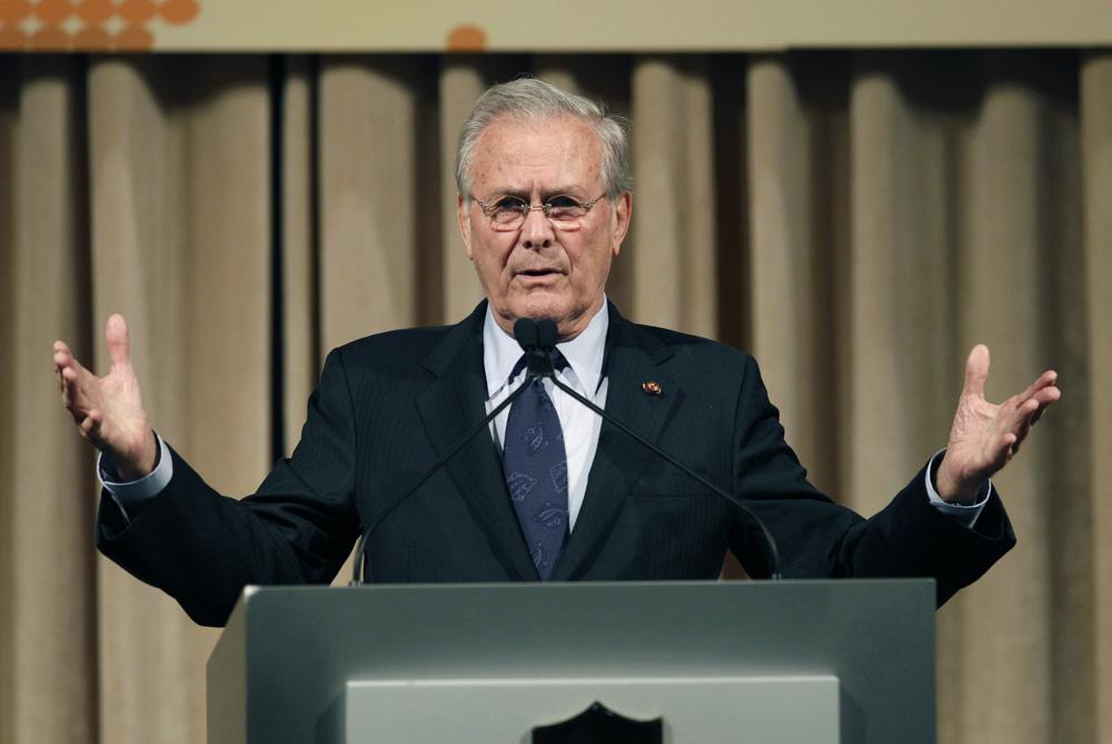 Former Defense Secretary Donald Rumsfeld dies at 88