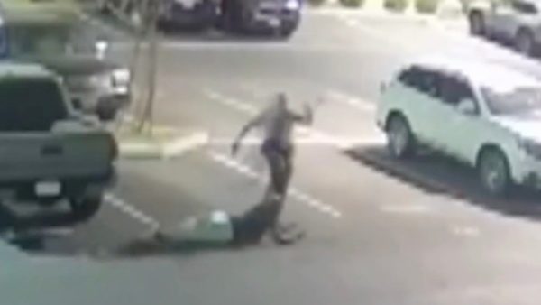 ‘Disturbing’: California Deputy Under Investigation After Video Shows Him Winding Up and Kicking Black Man Who Surrendered