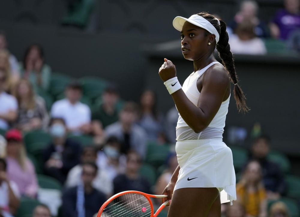 Sloane Stephens advances to 2nd round of Wimbledon