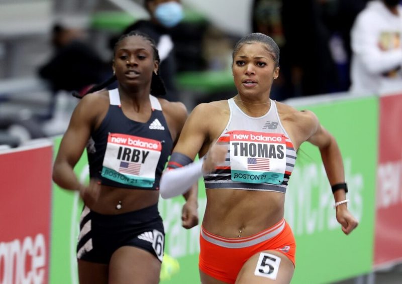 Olympian Gabby Thomas says Black boycott of games ‘really hurts’