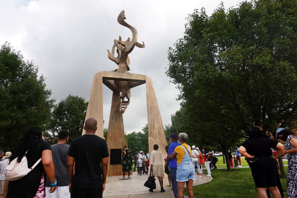 Ida B. Wells Receives Her Flowers With New Monument Unveiled In Chicago