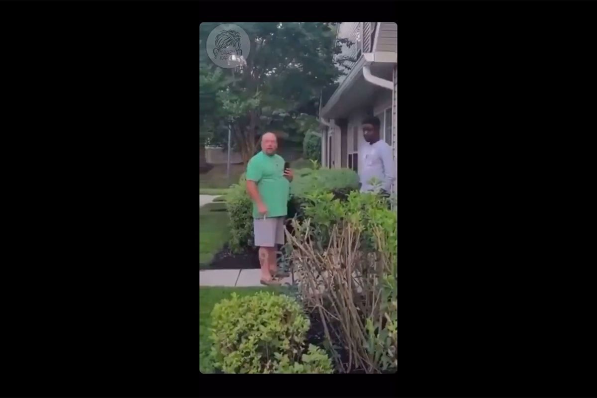 White Supremacist On Video Calling NJ Neighbor The N-Word Blames His Racism On Being Drunk