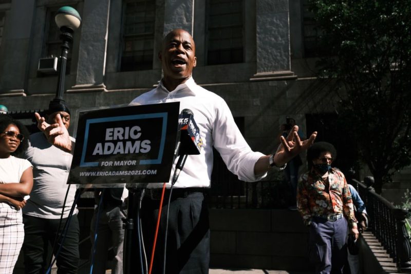 Eric Adams Moves Closer To Becoming Second-Ever Black Mayor Of NYC