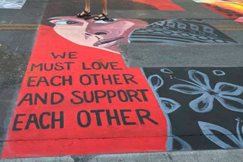 Palo Alto Cops’ Lawsuit Claims Black Lives Matter Mural Featuring Assata Shakur Discriminates Against Them