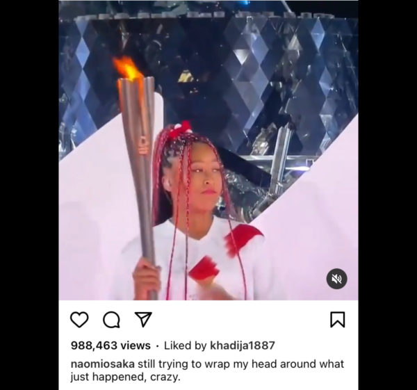 ‘Iconic Moment In History’: Tennis Phenom Naomi Osaka Opens Up About Lighting the Olympic Cauldron for the Tokyo Summer Games