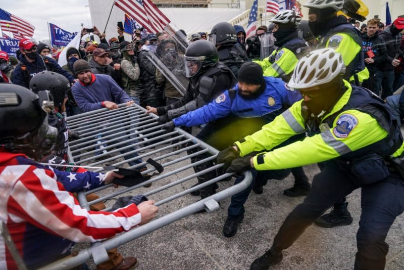 White Capitol rioter gets slap on wrist, while Black people get the book thrown at them