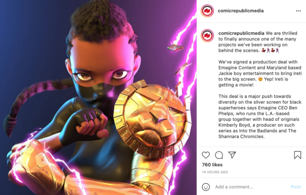 Africa’s Largest Independent Comic Book Publisher Lands Film and TV Production Deal, Seeks to Educate Audiences on ‘the Positive Global Influence of Africa’