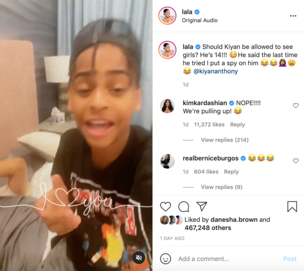 ‘I Should be Able to See Some Girls in Peace’: La La Anthony Says 14-Year Old Son is Too Young to Date, Fans Chime In