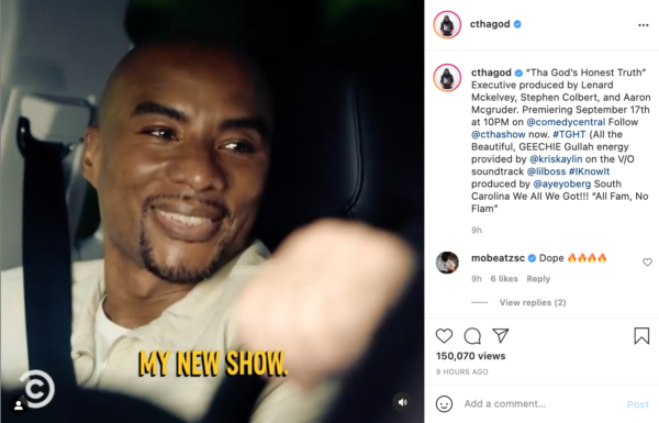Charlamagne Tha God Teams Up with ‘Boondocks’ Creator Aaron McGruder and Stephen Colbert for ‘Unapologetically Black’ Comedy Central Late-Night Series
