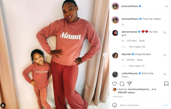 ‘Little Miss Queen’: Serena Williams’ Daughter Lets Everyone Know ‘I Got It From My Mama’ with Adorable Twinning Photo