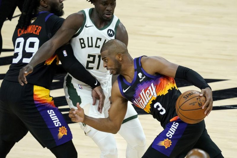 Chris Paul carries Suns past Giannis, Bucks in NBA Finals opener