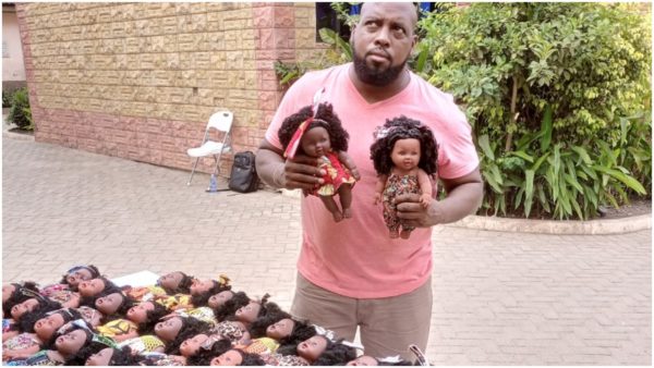 ‘The Baby Doll Was Caucasian…I Thought That She Should Have a Doll of Her Own’: Detroit Man Inspiring Ghanaian Girls with Black Dolls