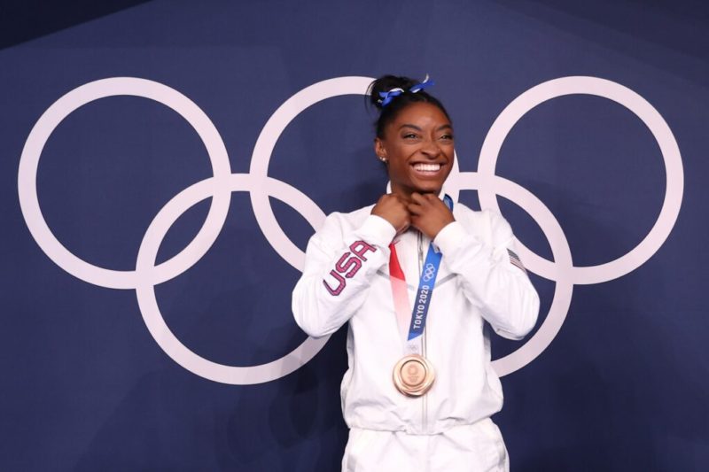 Simone Biles says she wouldn’t ‘take back’ decision to withdraw from Olympics