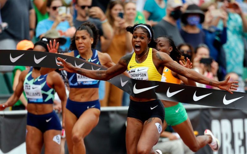 Sha’Carri Richardson Loses 100m At Prefontaine Classic As Jamaica’s Elaine Thompson-Herah Blows Past Competition