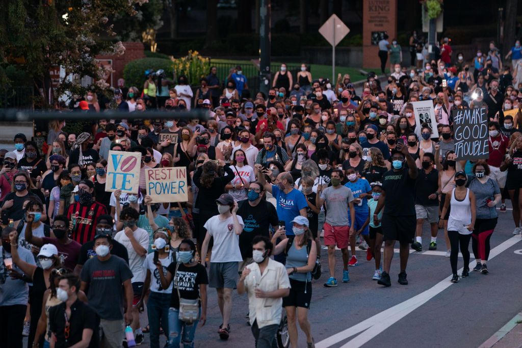 March On For Voting Rights: Activists Fight Voter Suppression In Georgia With Rally And Concert Featuring Ludacris And More