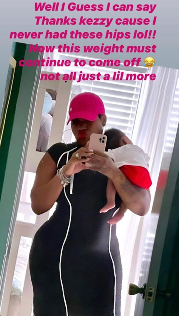 Fantasia Barrino Uploads New Selfie of Her Post-Pregnancy Body: ‘Never Had These Hips’