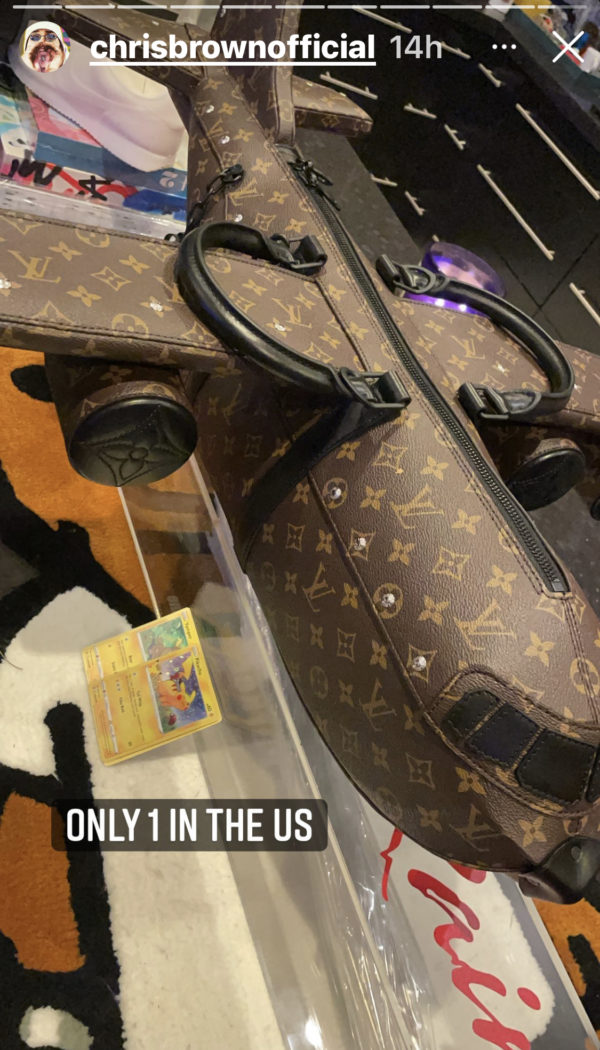 ‘Marjorie Been Had Hers’: Chris Brown Shows Off His New Bag, Claims He Has the Only One 