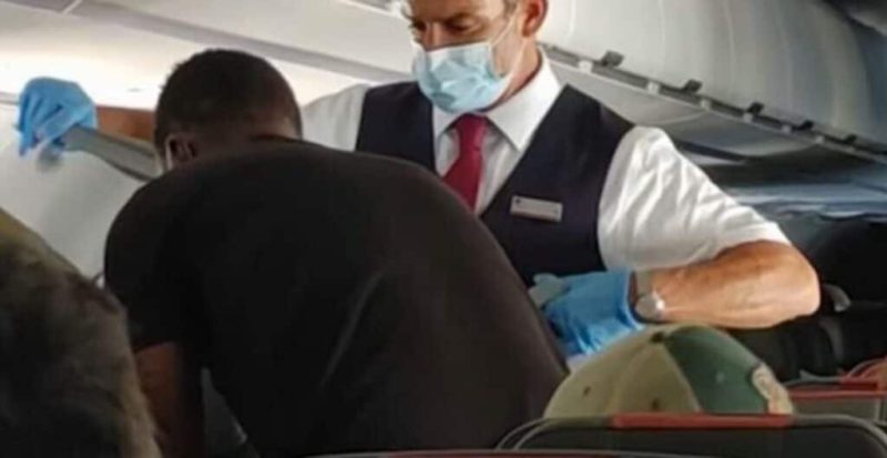 American Airlines staff duct tape 11-year-old boy to seat in viral video