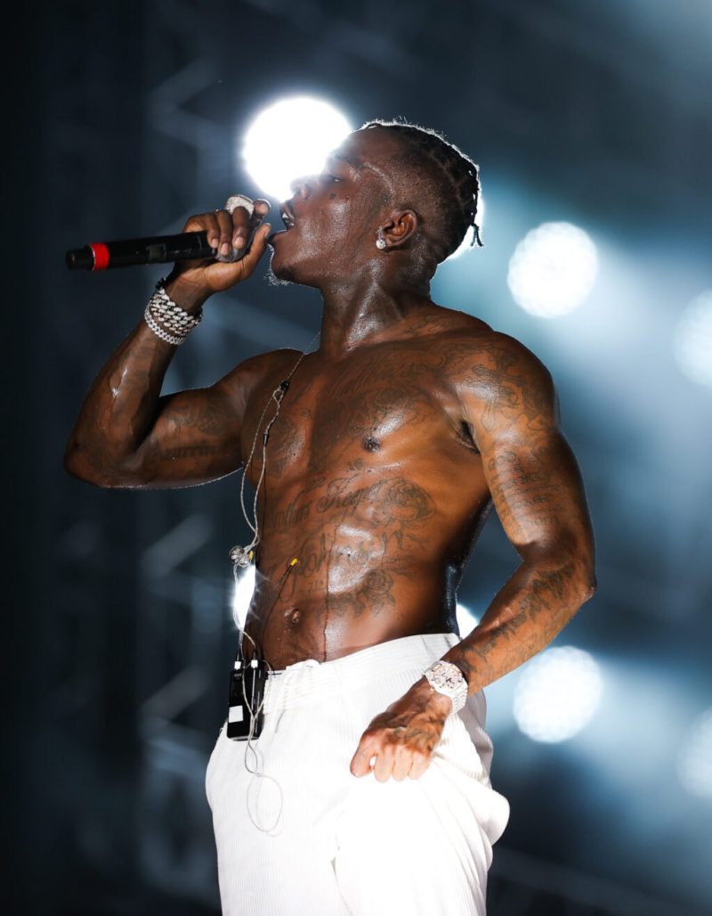 DaBaby booted from Lollapalooza after homophobic comments