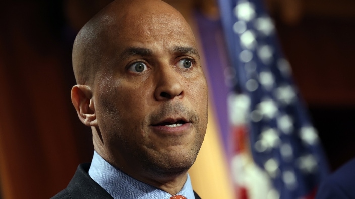 Booker trolls Republicans in animated Senate speech over ‘defund the police’