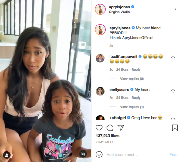 ‘When I See Her I See Omarion’: Apryl Jones’ TikTok Challenge with Daughter A’mei Gets Derailed When Fans Point Out How the 5-Year-Old Favors Omarion