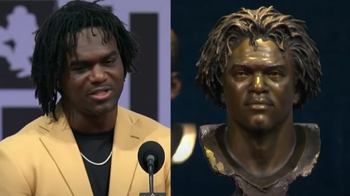 NFL’s Edgerrin James on his Hall of Fame bust rocking locs: ‘They said I shouldn’t’
