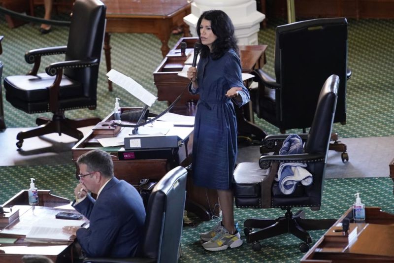Senator’s filibuster over Texas voting bill passes 12th hour