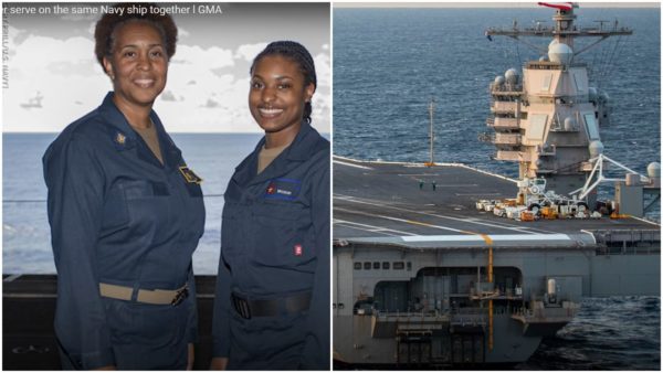 She Wanted to Follow In Her Parent’s Footsteps and Pursue a Career In the Navy. Now She’s Had What May Be a Once-In-a-Lifetime Experience Working Side by Side with Her Mom